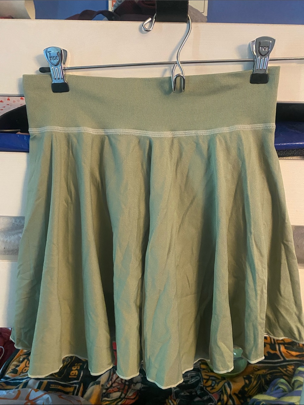 Women’s Flared Skort in Sage Green
